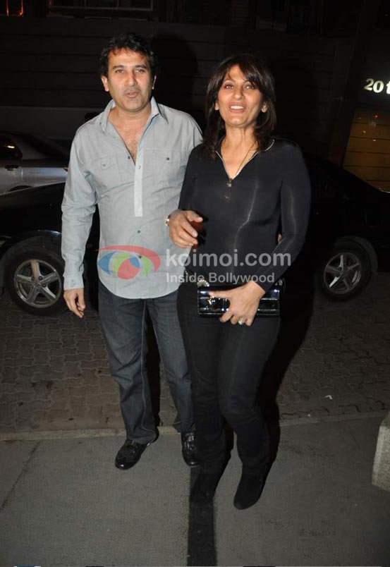 Parmeet Sethi, Archana Puran Singh AT SHAHID KAPOOR'S SUPRISE BIRTHDAY BASH