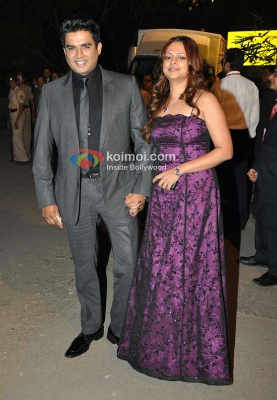 R Madhavan At 55th Idea Filmfare Awards