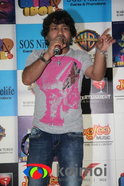 Kailash Kher At Music Launch of Bird Idol