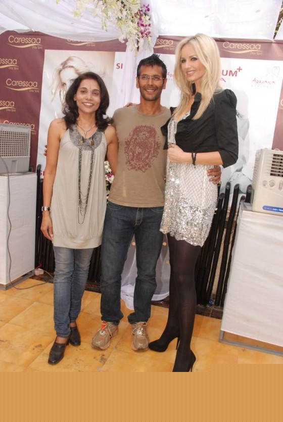 Milind Soman and Shahana Goswami At Silcium Spa