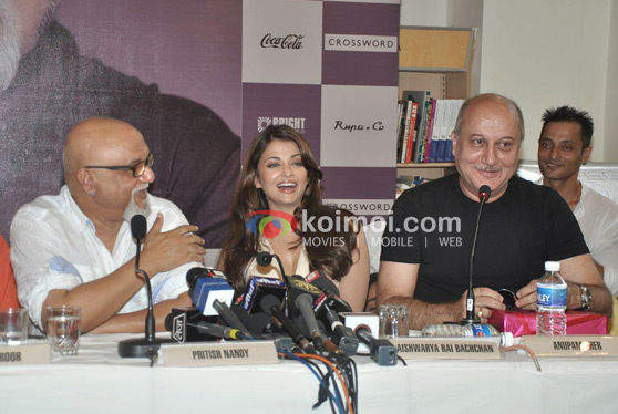 Aishwarya Rai, Anupam Kher Unveils Pritish Nandy’s Book