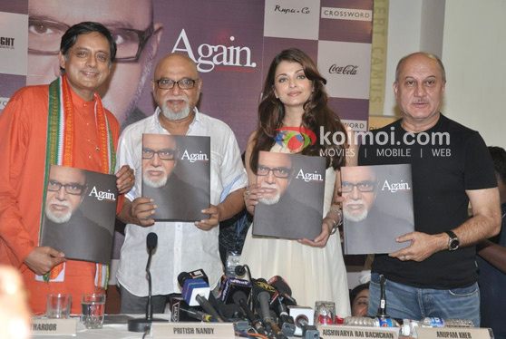 Aishwarya Rai, Anupam Kher Unveils Pritish Nandy’s Book