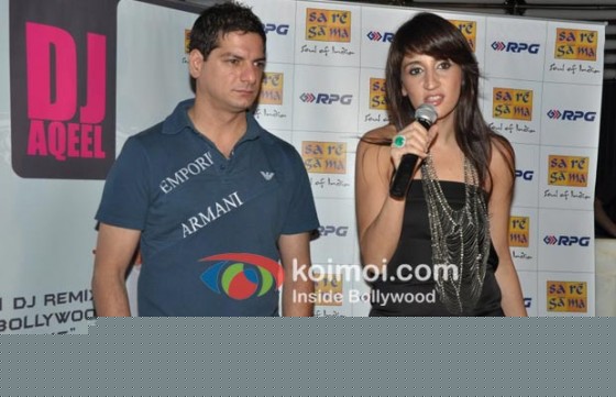 Farah Ali Khan At DJ Aqeel's Album Launch