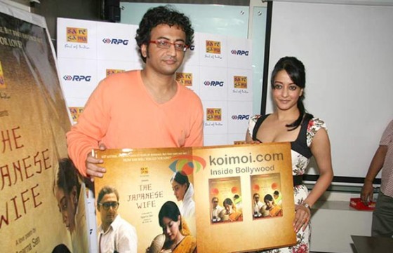 Raima Sen Launches The Japanese Wife DVD