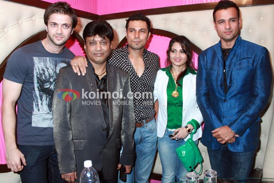 Randeep Hooda, Rohit Roy  At Charisma Spa Launch