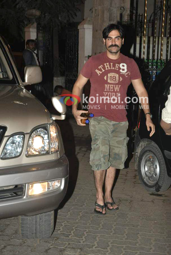 Arbaaz Khan At ‘Raajneeti’ Special Screening