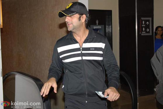 Fardeen Khan At Inception Premiere
