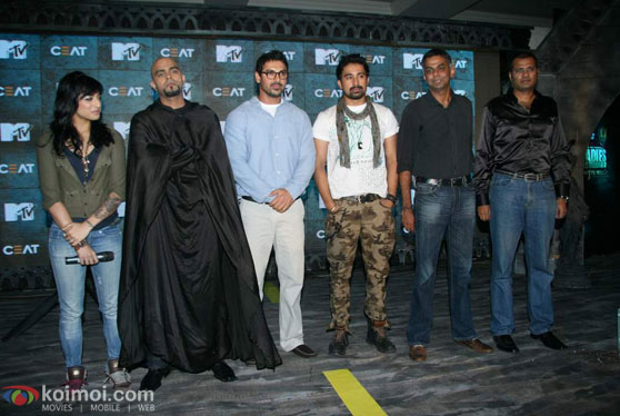 John Abraham With MTV Roadie