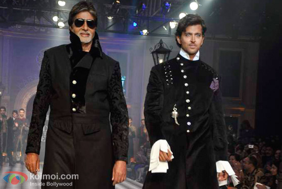 Amitabh Bachchan, Hrithik Roshan