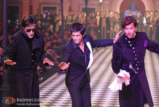 Amitabh Bachchan, Shah Rukh Khan, Hrithik Roshan