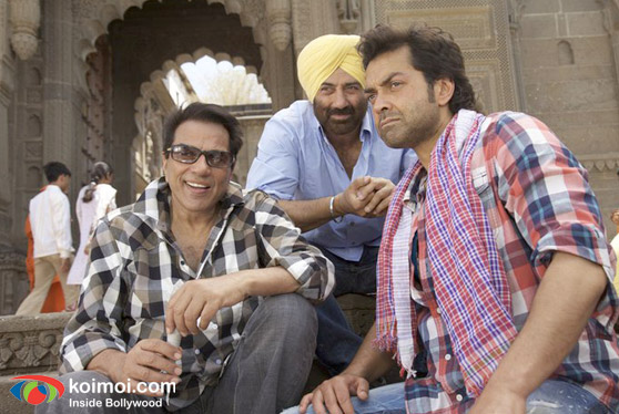 Dharmendra, Sunny Deol, Bobby Deol
