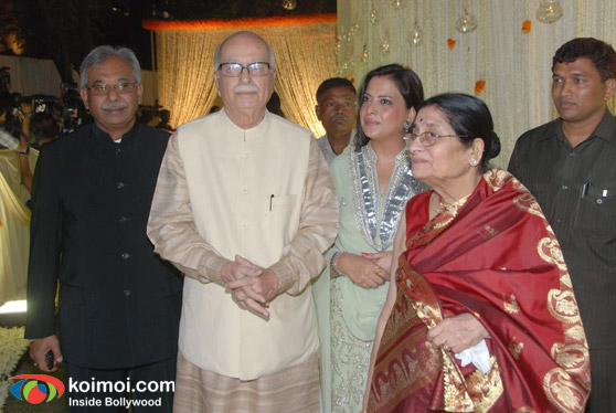 Vivek & Priyanka Oberoi’s Wedding Reception