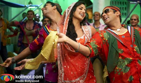 Akshay Kumar, Katrina Kaif, Salman Khan