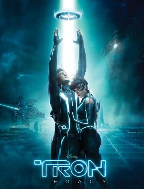 Tron Legacy 3D Movie Poster