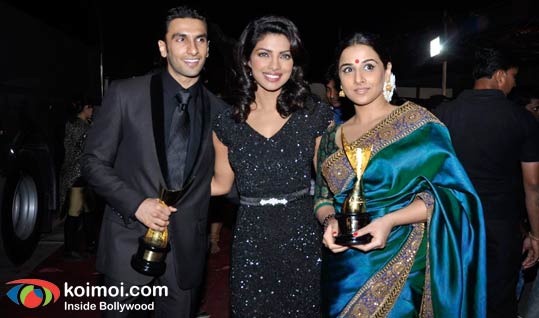 Ranveer Singh, Priyanka Chopra, Vidya Balan