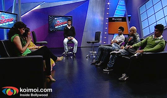 UTV Bindass Love Lockup Prashant-Rishina Episode Still