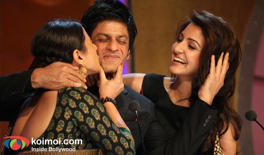 Vidya Balan, Shah Rukh Khan, Anushka Sharma
