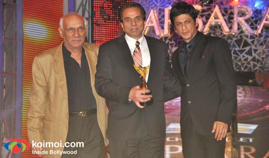 Yash Chopra Dharmendra, Shah Rukh Khan