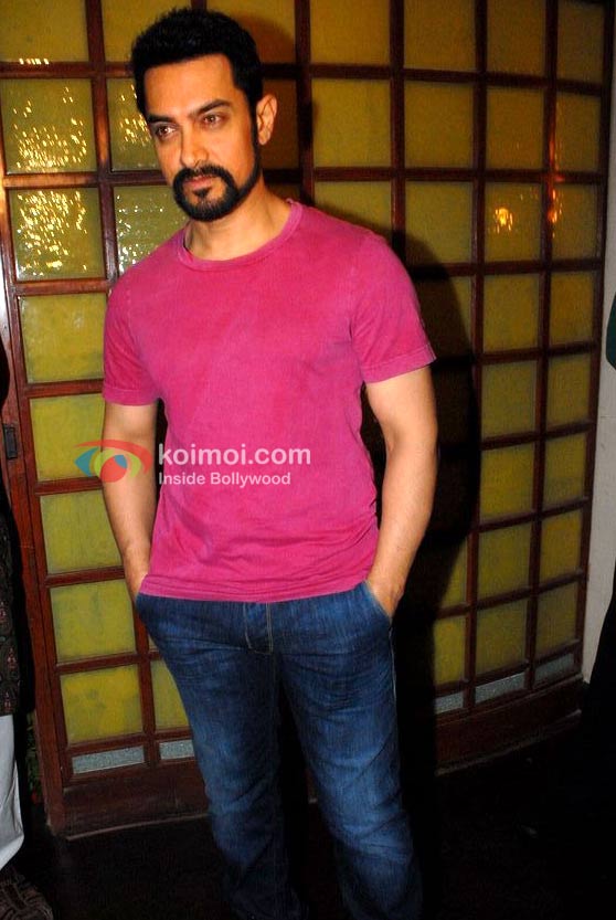 Aamir Khan At Stardust's Anniversary Bash Event