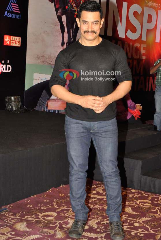Aamir Khan At Star TV's New Show Announcement Event