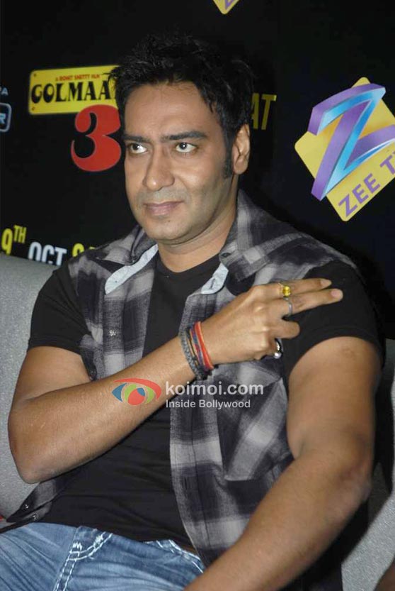 Ajay Devgan Promote 'Golmaal 3' Movie