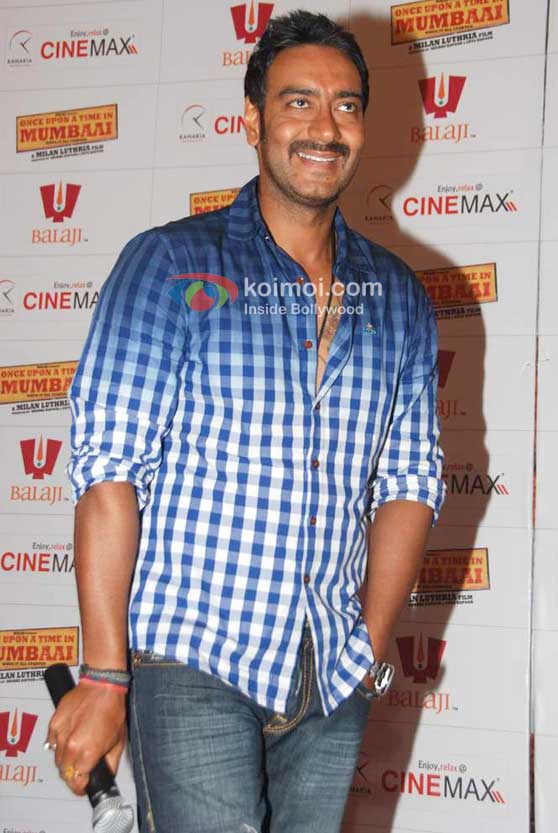 Ajay Devgan Promote 'Once Upon A Time In Mumbaai' Movie