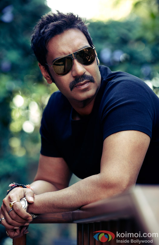 Ajay Devgn poses handsomely