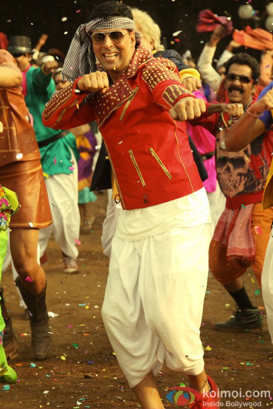 Akshay 'Khiladi' Kumar at the sets of Joker Movie