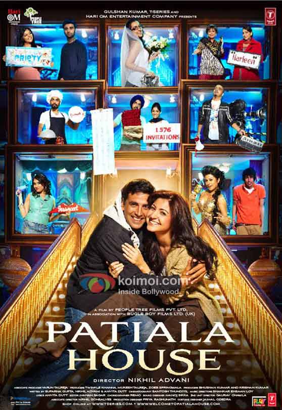 Akshay Kumar, Anushka Sharma (Patiala House Movie Poster)