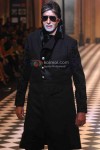 Amitabh Bachchan Ramp Walk At HDIL India Couture Week 2010 Event