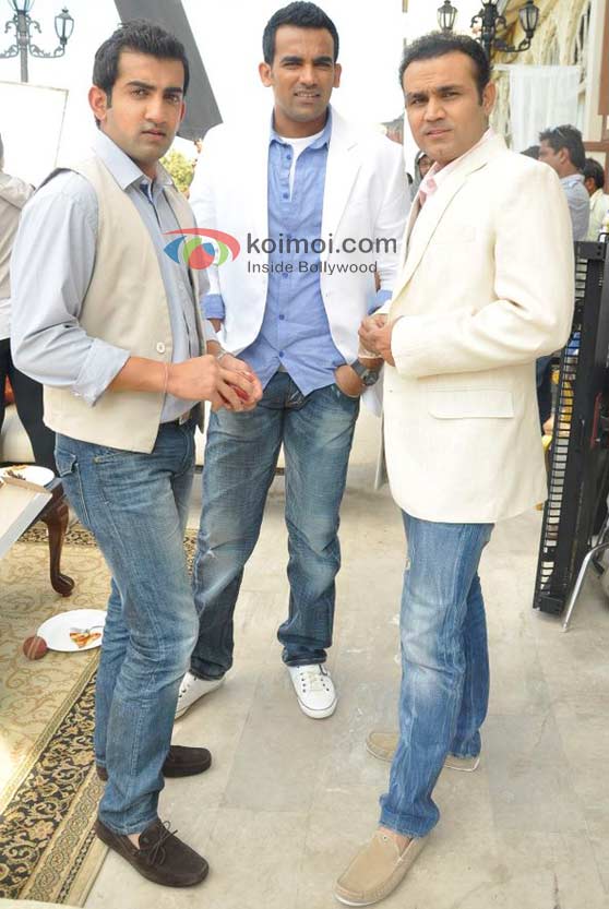 Gautam Gambhir, Zaheer Khan, Virender Sehwag