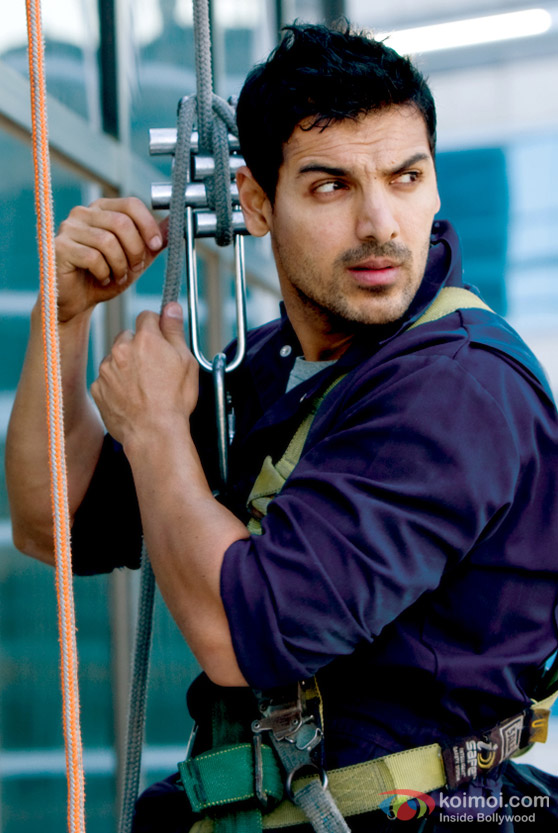 A suspended John Abraham in New York Movie