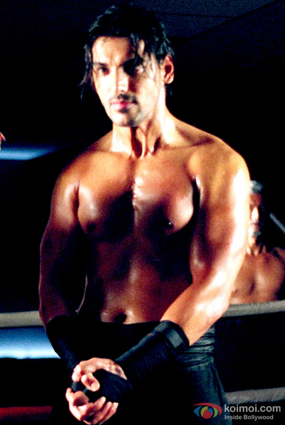 John Abraham flexes his muscles in Zinda Movie