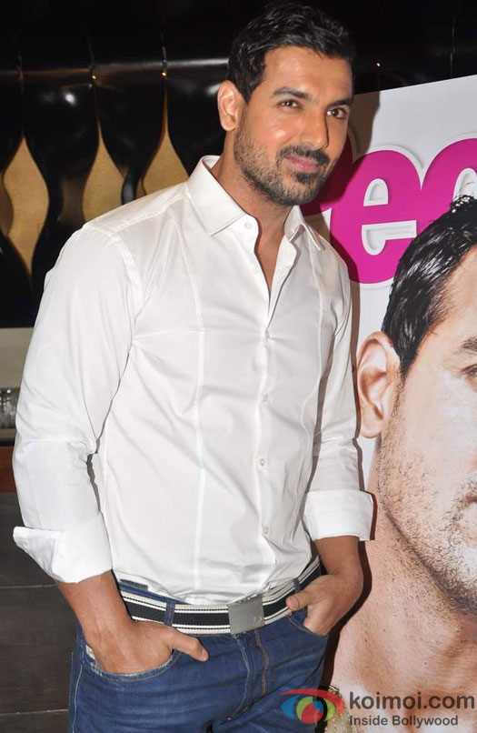John Abraham Launches People Magazine's Special Issue