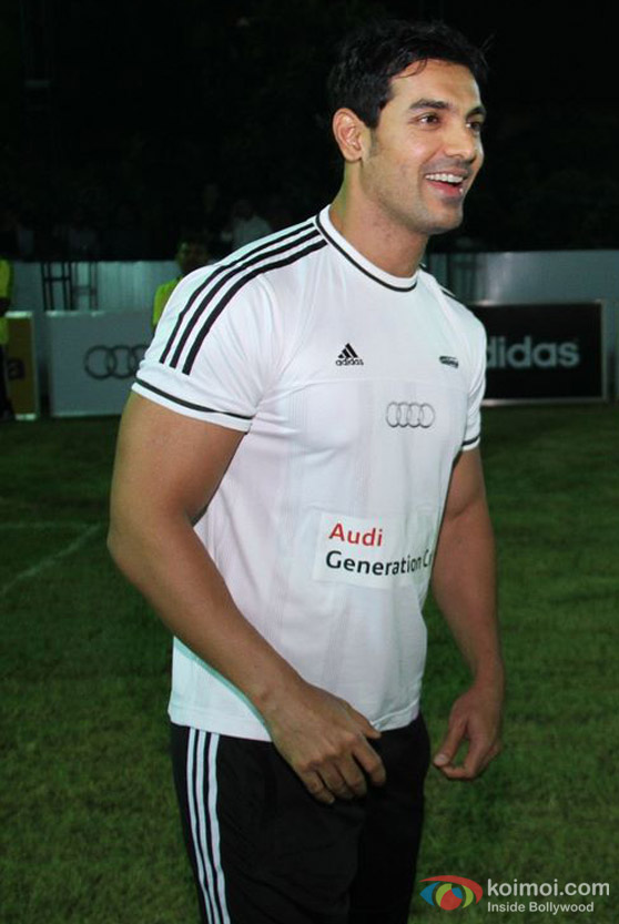 John Abraham At Audi Generation Cup