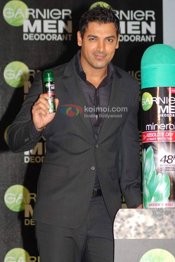 John Abraham At Garnier Men Deodorant Launch Event