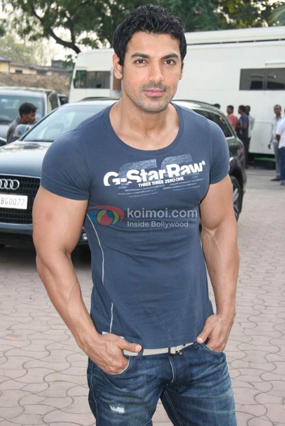 John Abraham all bulked up