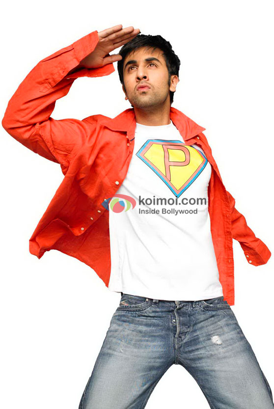 Ranbir Kapoor in his super T in Ajab Prem Ki Ghazab Kahani Movie