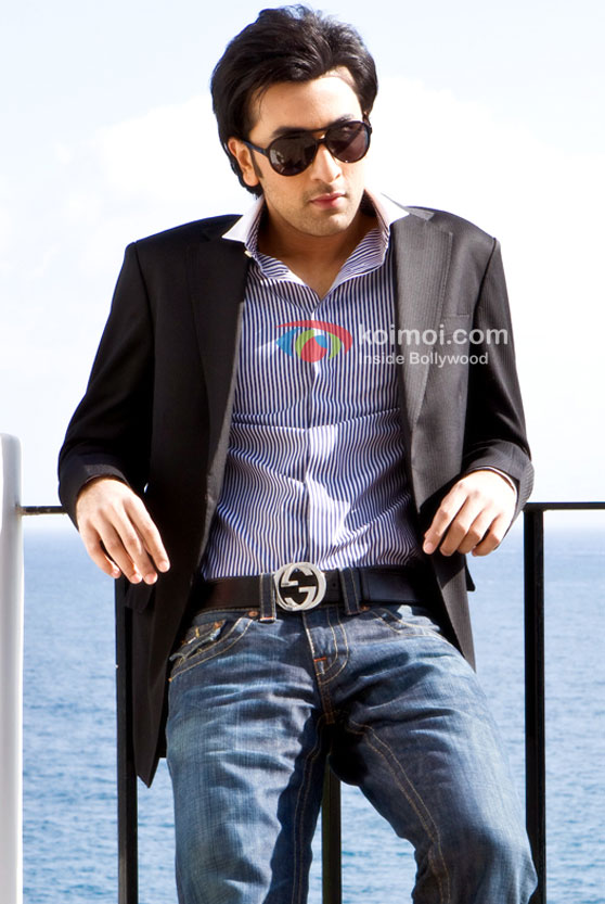 Ranbir Kapoor with the sea in Bachna Ae Haseeno Movie