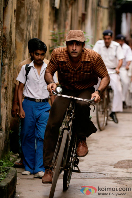 Ranbir Kapoor in race in Barfi Movie