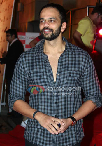 Rohit Shetty in a good mood