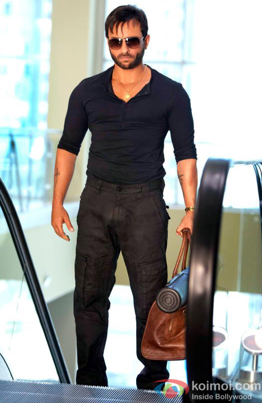 Saif Ali Khan Gives a Dashing look
