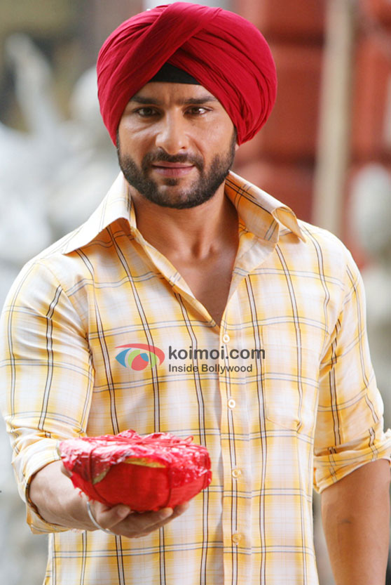 Saif Ali Khan as a sardar in Love Aaj Kal Movie
