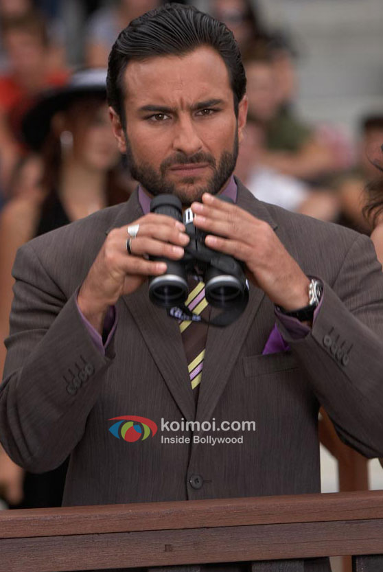 Saif Ali Khan at the races in Race Movie