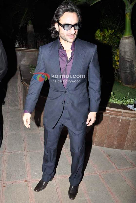 Saif Ali Khan At Laila Khan's Wedding Reception
