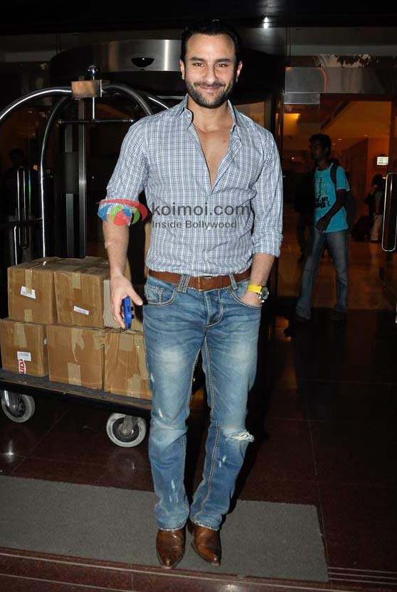 Saif Ali Khan At 'Aarakshan' Movie Announcement