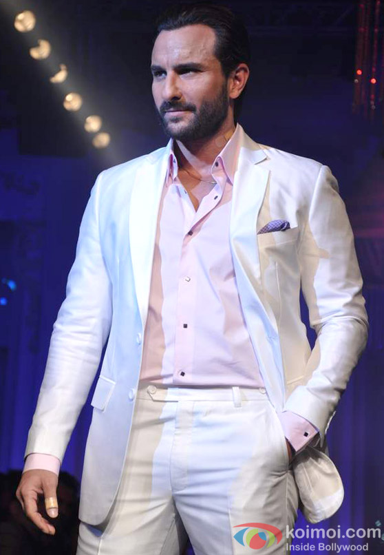 Saif Ali Khan Walks The Ramp at Aamby Valley India Bridal Fashion Week 2012 Show Day 2 Event