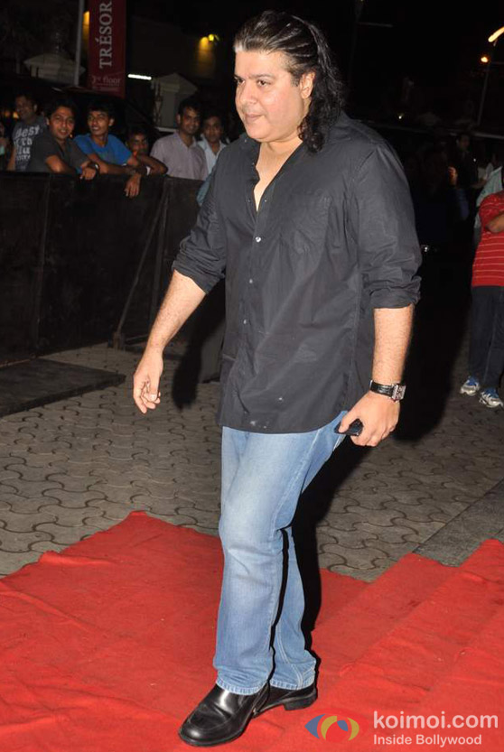 Sajid Khan at Bol Bachchan Movie Special Screening
