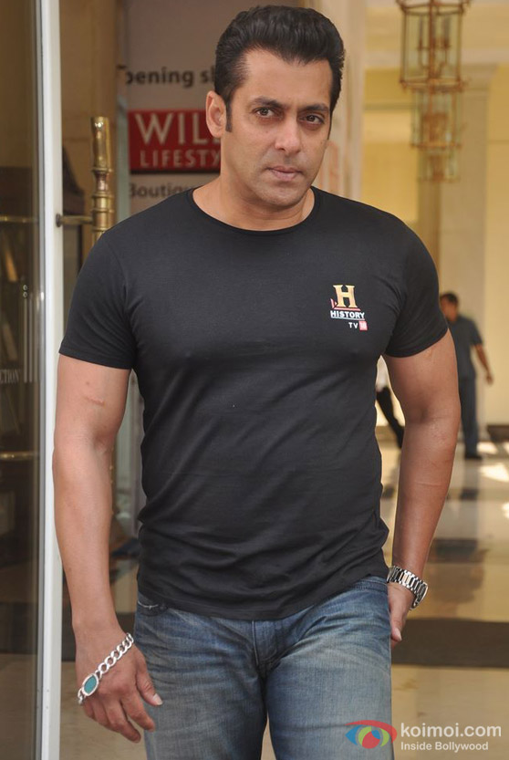 Salman Khan At History Channel Event