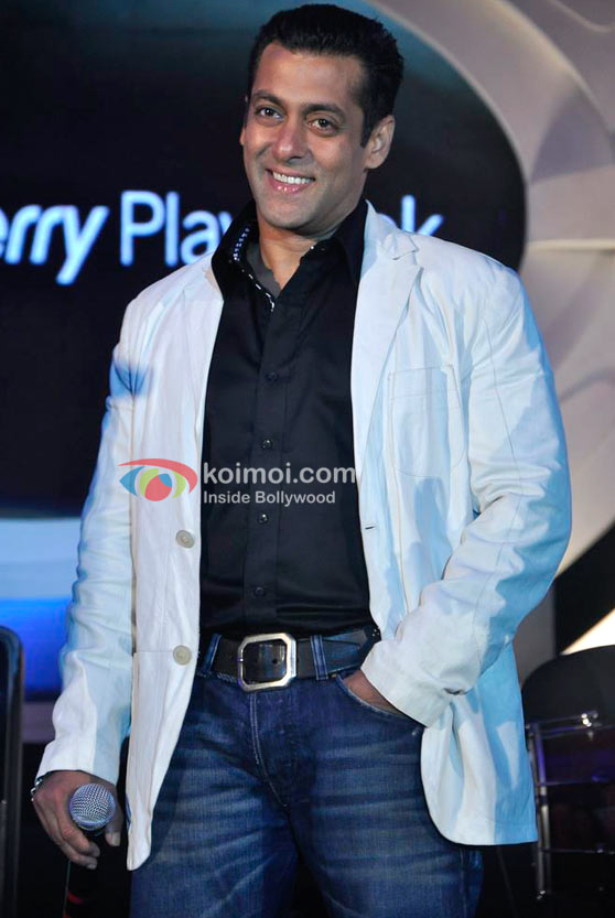 Salman Khan At BlackBerry PlayBook Launch Event